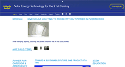 Desktop Screenshot of california-sunlight.com
